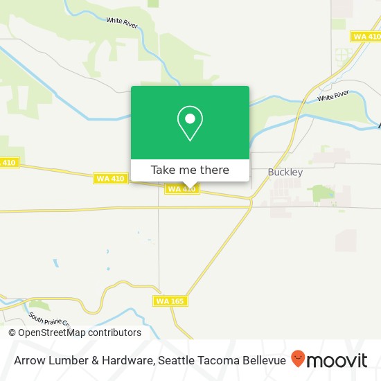 Arrow Lumber & Hardware map