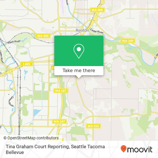 Tina Graham Court Reporting map