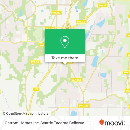 Ostrom Homes Inc map
