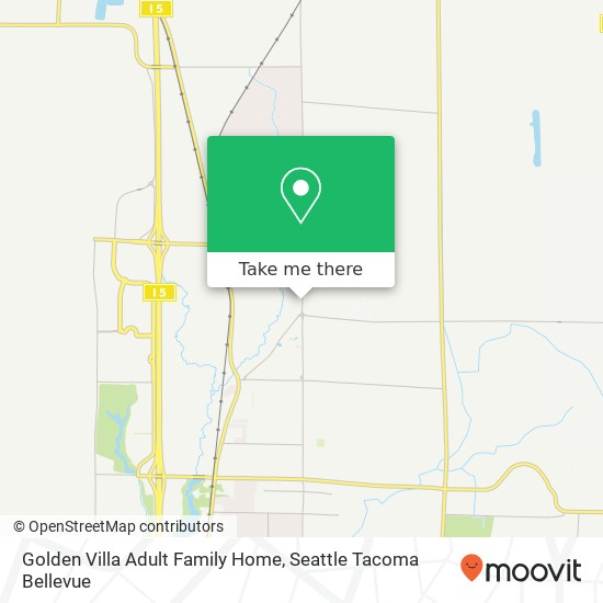 Golden Villa Adult Family Home map