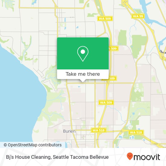 Bj's House Cleaning map