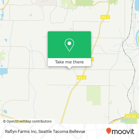 Raflyn Farms Inc map