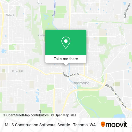 Mapa de M I S Construction Software