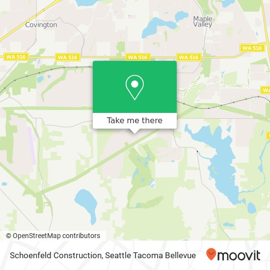 Schoenfeld Construction map