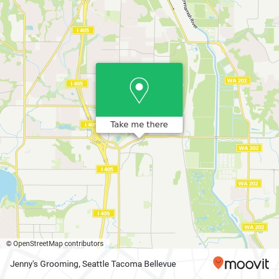 Mapa de Jenny's Grooming