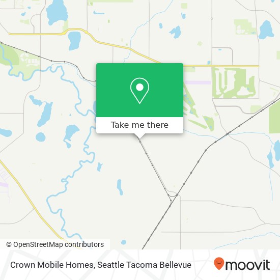 Crown Mobile Homes map