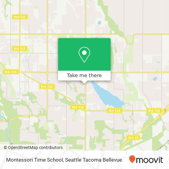 Mapa de Montessori Time School