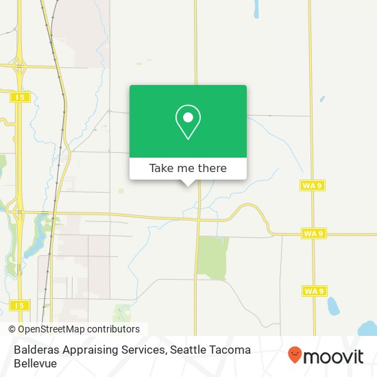 Balderas Appraising Services map