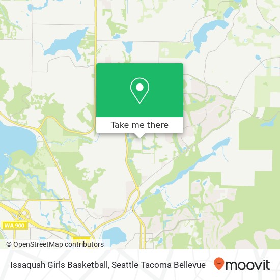 Issaquah Girls Basketball map