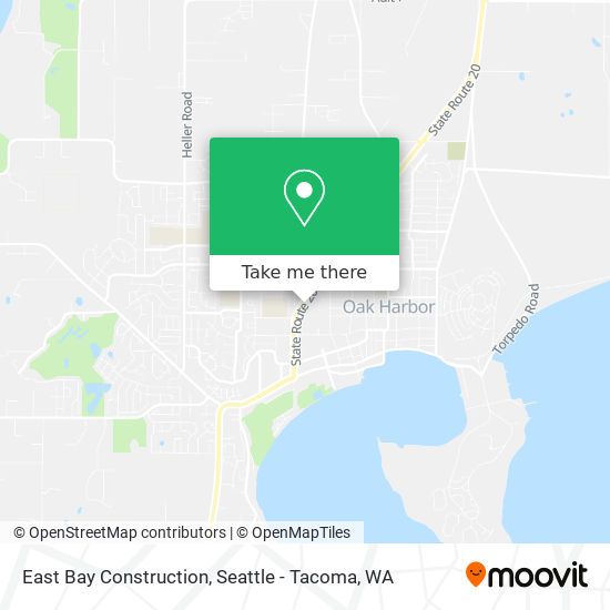 East Bay Construction map