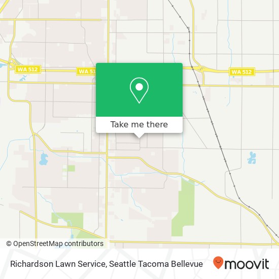 Richardson Lawn Service map