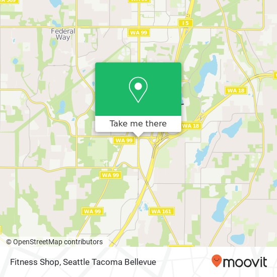 Fitness Shop map