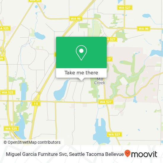 Miguel Garcia Furniture Svc map