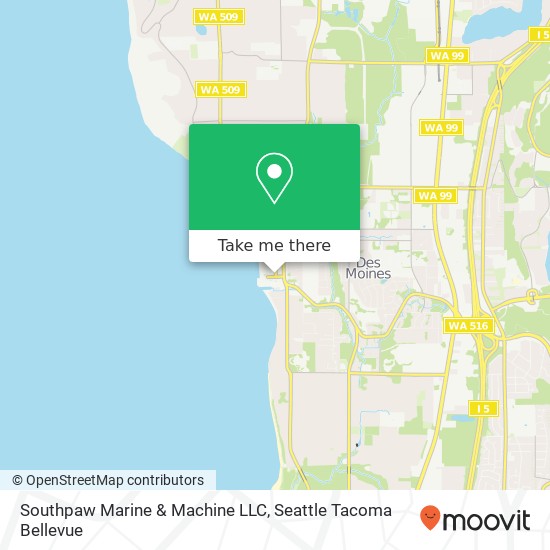 Southpaw Marine & Machine LLC map