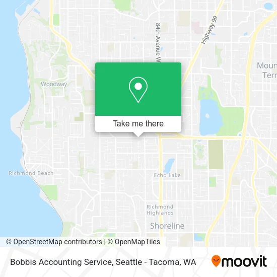 Mapa de Bobbis Accounting Service