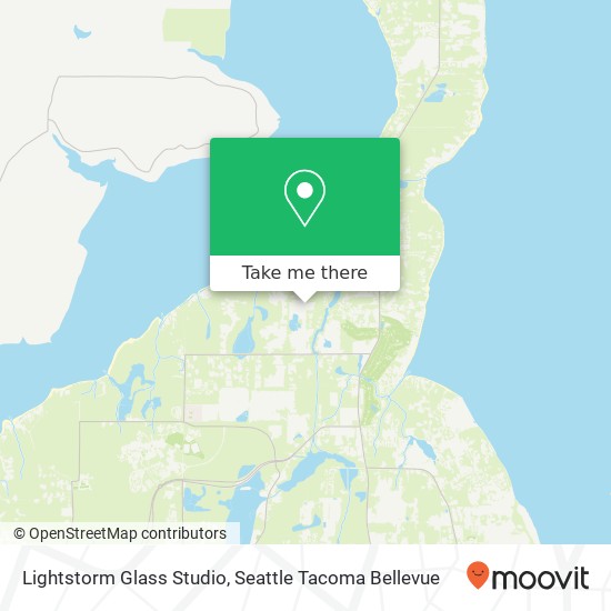 Lightstorm Glass Studio map