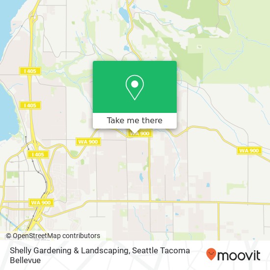 Shelly Gardening & Landscaping map