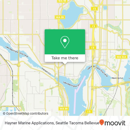 Mapa de Hayner Marine Applications