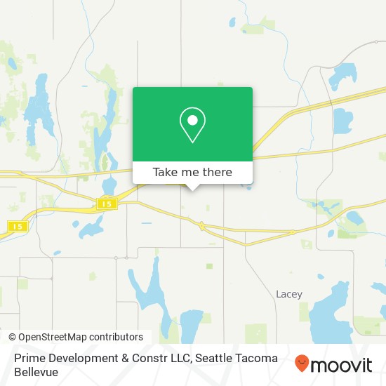 Prime Development & Constr LLC map