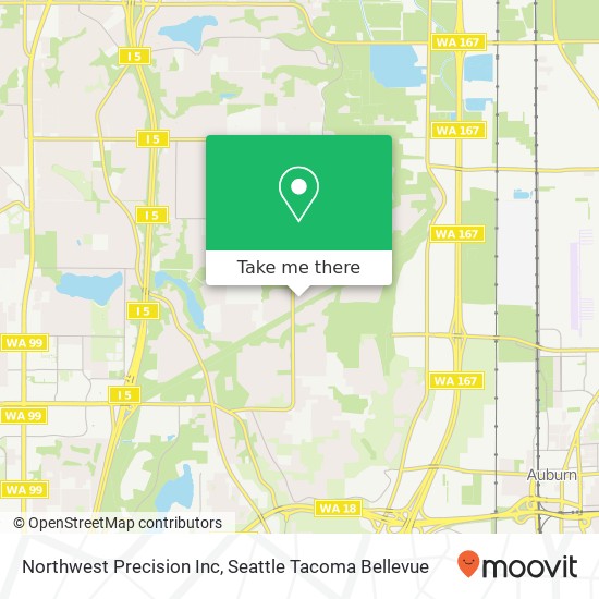 Mapa de Northwest Precision Inc