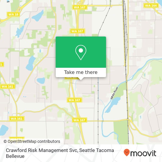 Crawford Risk Management Svc map