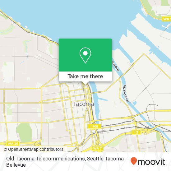 Mapa de Old Tacoma Telecommunications