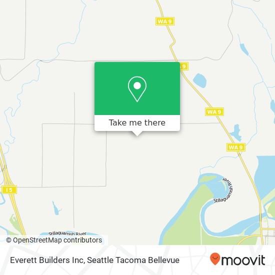 Everett Builders Inc map