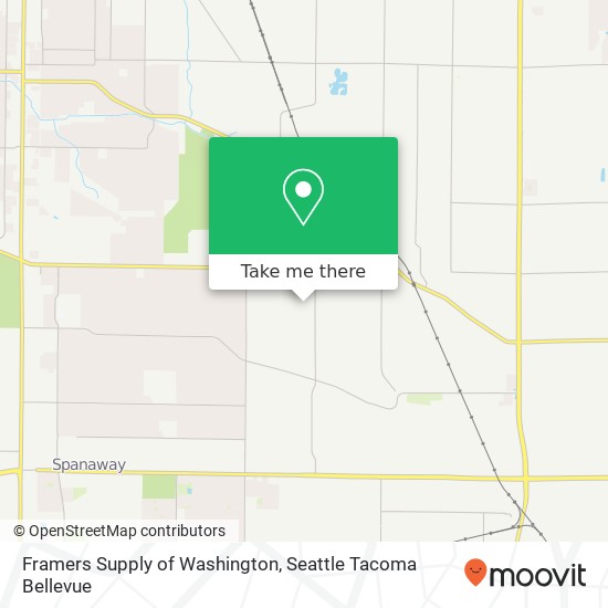 Mapa de Framers Supply of Washington