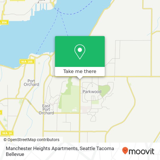 Manchester Heights Apartments map