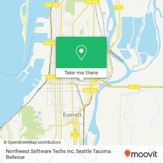 Mapa de Northwest Software Techs Inc