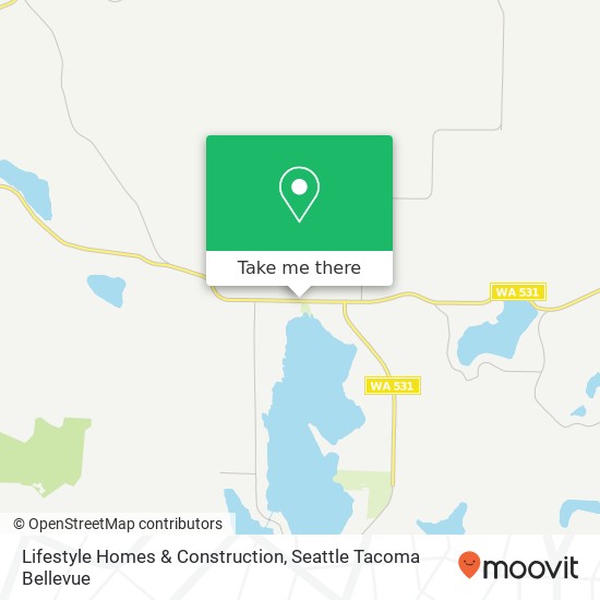 Mapa de Lifestyle Homes & Construction