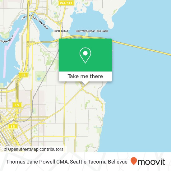 Thomas Jane Powell CMA map