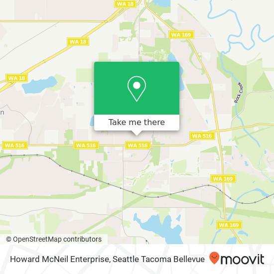 Mapa de Howard McNeil Enterprise
