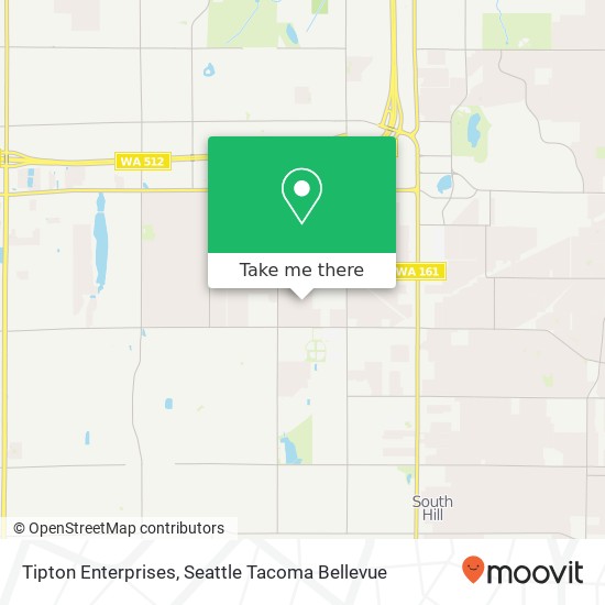 Mapa de Tipton Enterprises