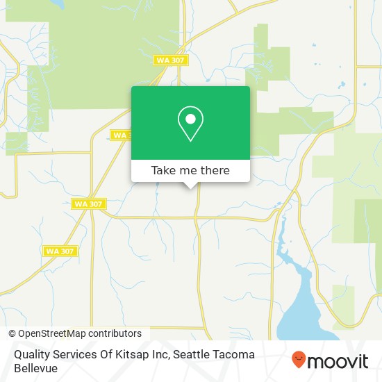 Mapa de Quality Services Of Kitsap Inc