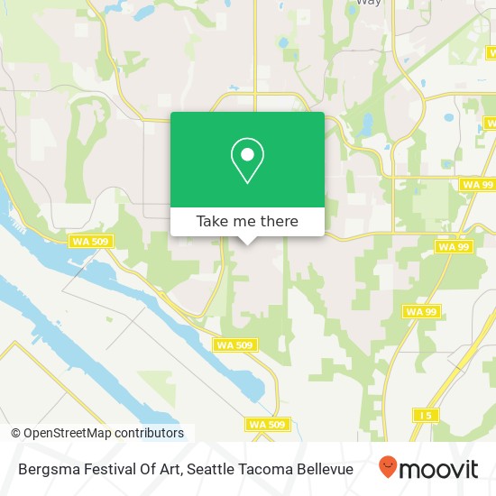 Mapa de Bergsma Festival Of Art