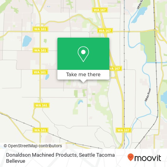 Donaldson Machined Products map