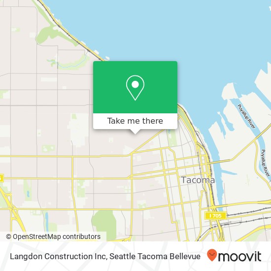 Langdon Construction Inc map