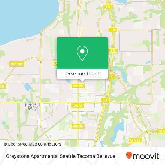 Greystone Apartments map