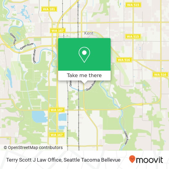 Terry Scott J Law Office map