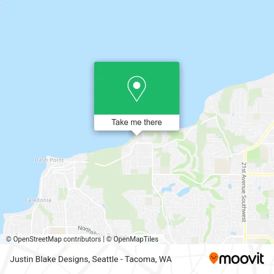 Justin Blake Designs map
