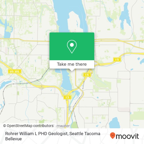 Rohrer William L PHD Geologist map