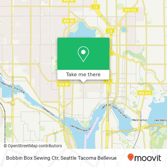 Bobbin Box Sewing Ctr map