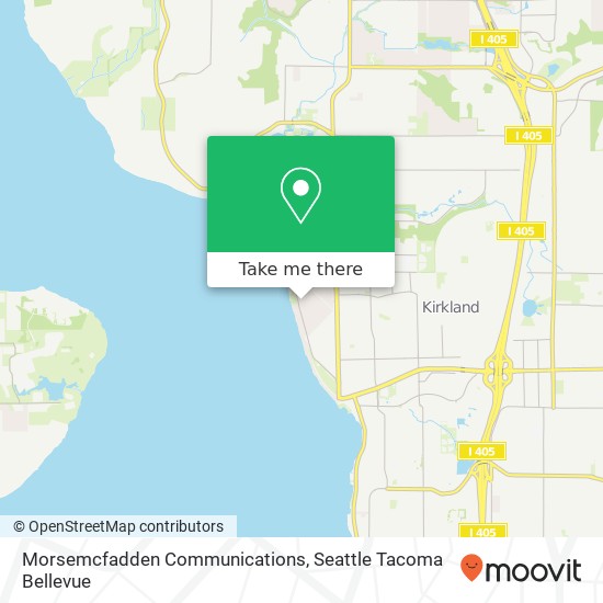 Morsemcfadden Communications map