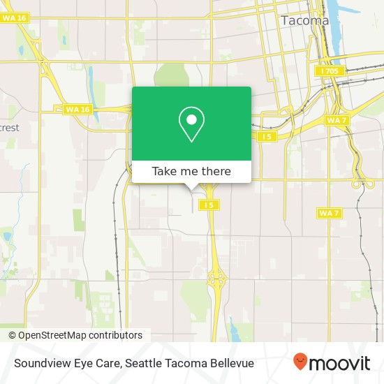 Mapa de Soundview Eye Care