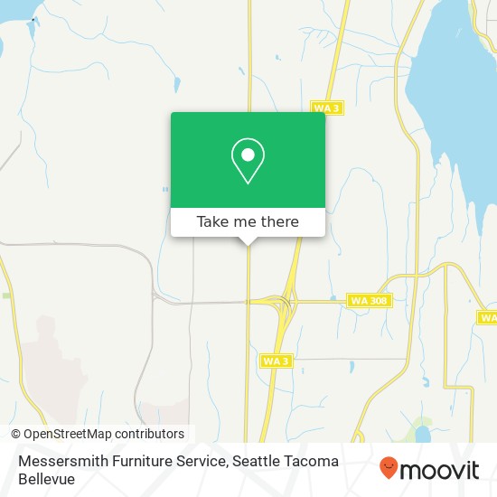 Mapa de Messersmith Furniture Service