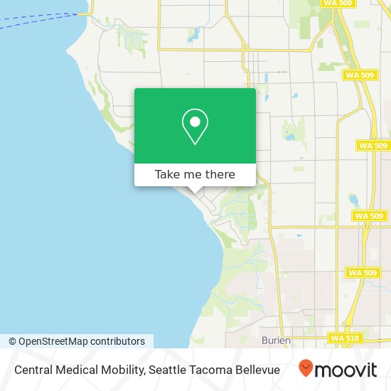 Central Medical Mobility map