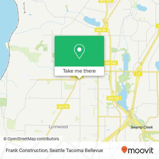 Mapa de Frank Construction