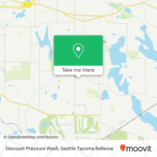 Mapa de Discount Pressure Wash