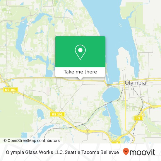 Olympia Glass Works LLC map